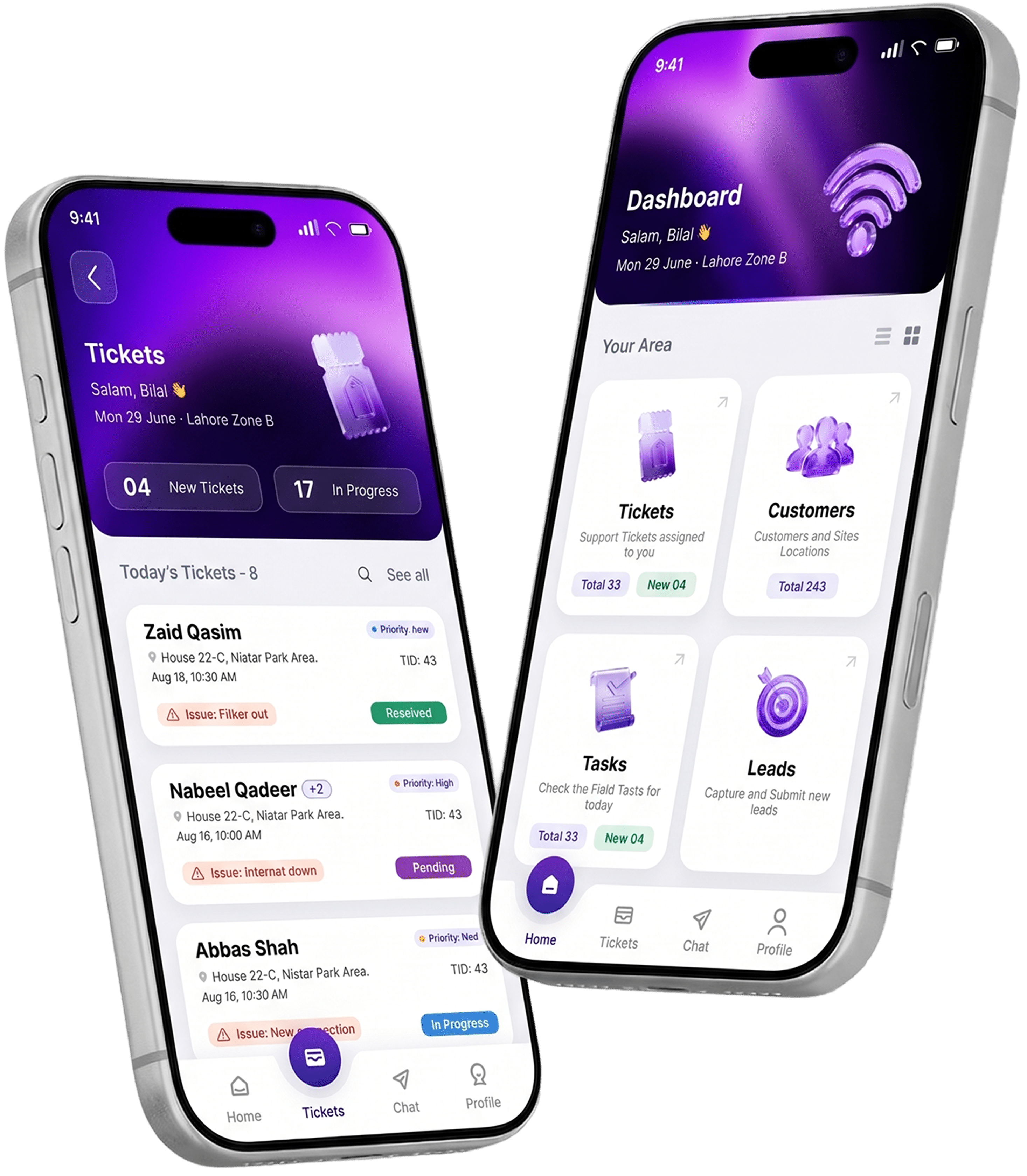 DragonPRO Mobile App Screens